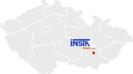 INSTA plus s.r.o. - mapa